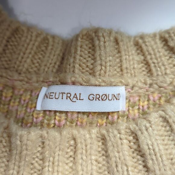 Neutral Ground Sweater Womens Large Multicolor - Picture 5 of 8
